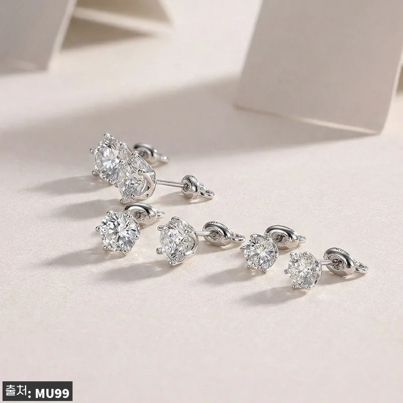 14K 모이사나이트 랩 다이아 고급형 관련 이미지 4