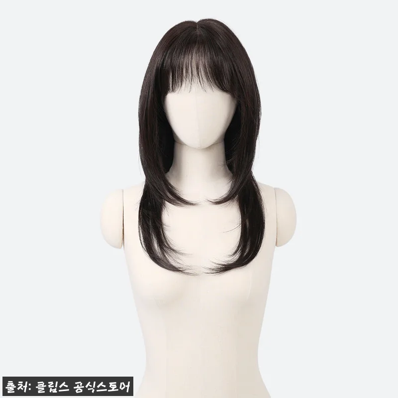 수제통가발 롱 허그펌 레이어드 볼륨웨 관련 이미지 5