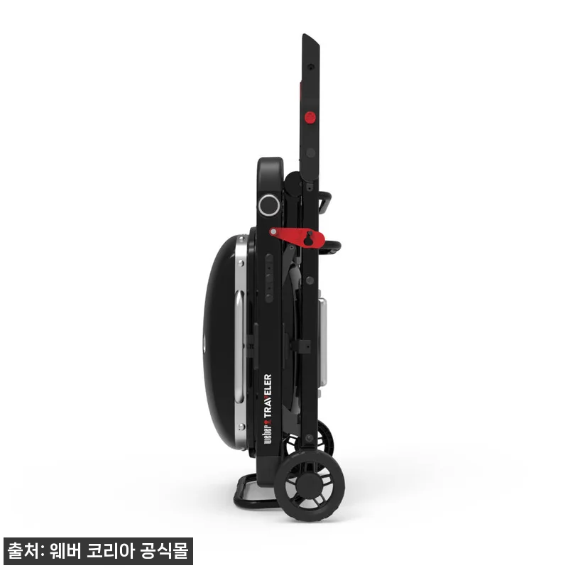 웨버 트래블러 컴팩트 블랙 가스 그릴 관련 이미지 5