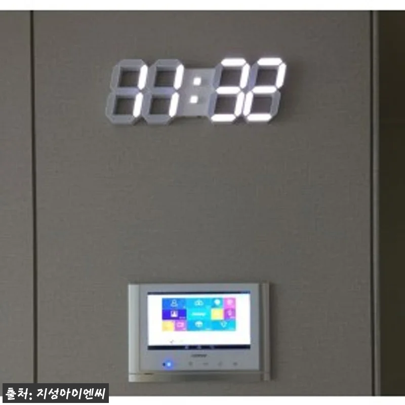 플라이토 컬러 전자 디지털 벽시계, 관련 이미지 5