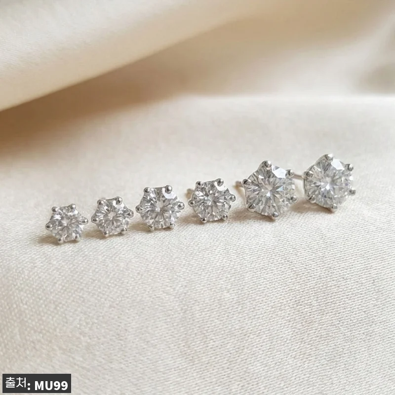 14K 모이사나이트 랩 다이아 고급형 관련 이미지 5