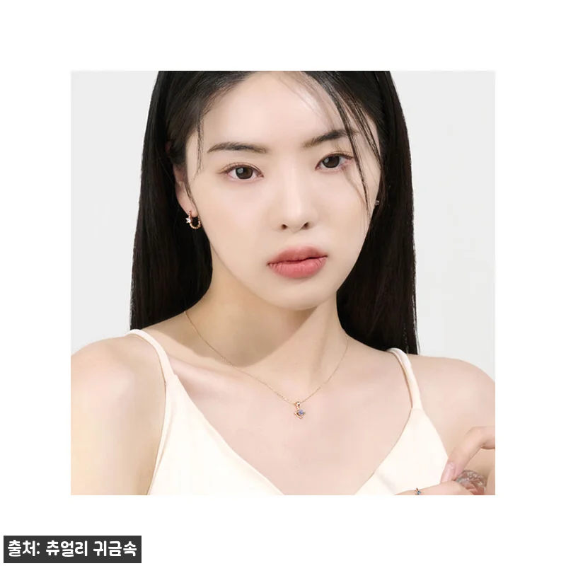 14k 18k 6월탄생석 라벤더 목걸 관련 이미지 7
