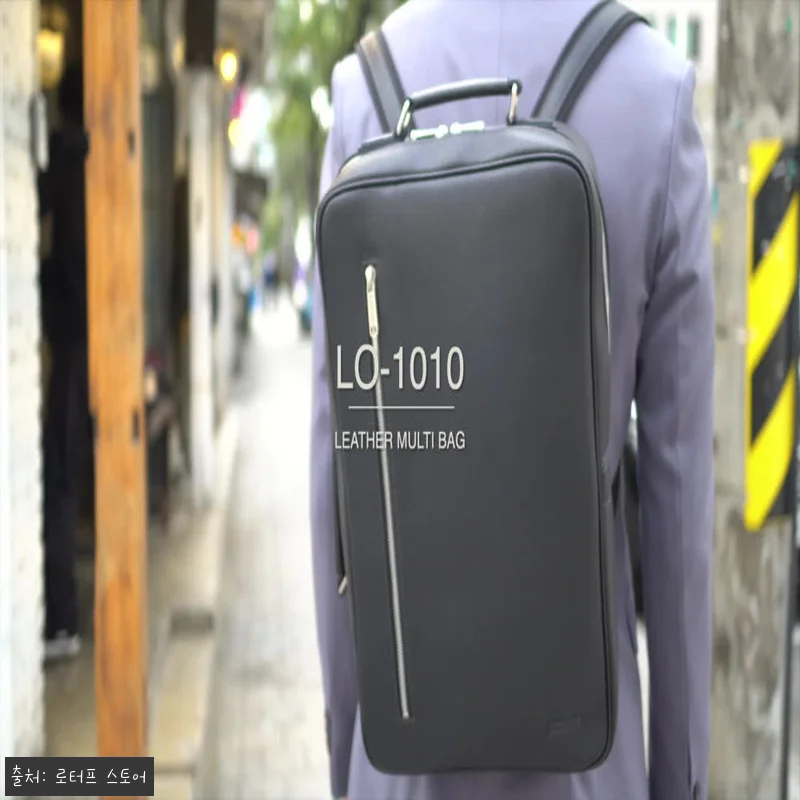 남자 가죽 백팩 로터프 LO-1010 관련 이미지 8