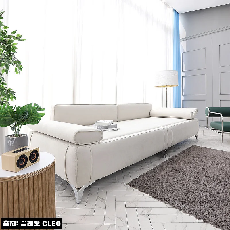 Home 54 국내제작 라떼 4인용 패브릭 흙쇼파 CL447, 거실 온돌소파로 눈여겨본 이유