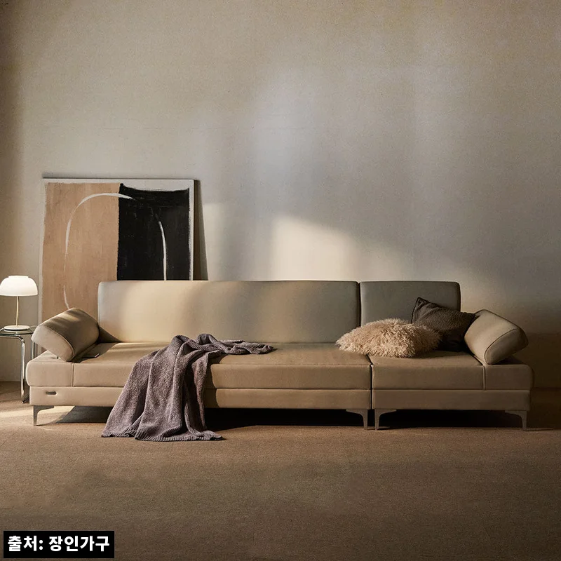 장인가구 비움 황토볼 온열 4인 가죽 카우치 흙소파 +스프링보료, 구매 전 꼭 체크한 가격·배송 정보
