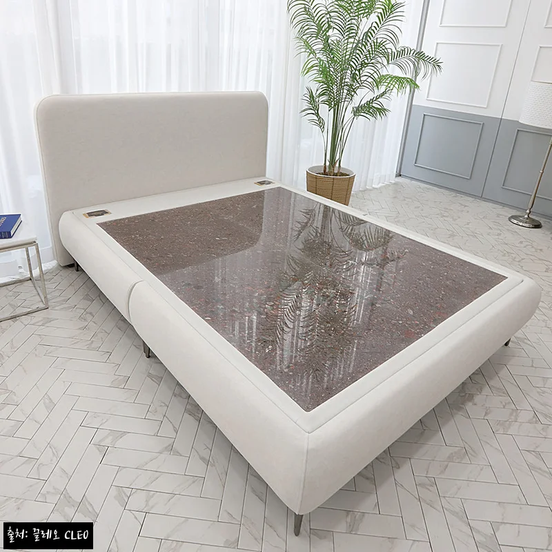 Home 85 딜리스 돌침대 패브릭 칠보석 돌보료 온돌침대 SS CL524, 슈퍼싱글 침실을 위한 꼼꼼 구매 체크 후기