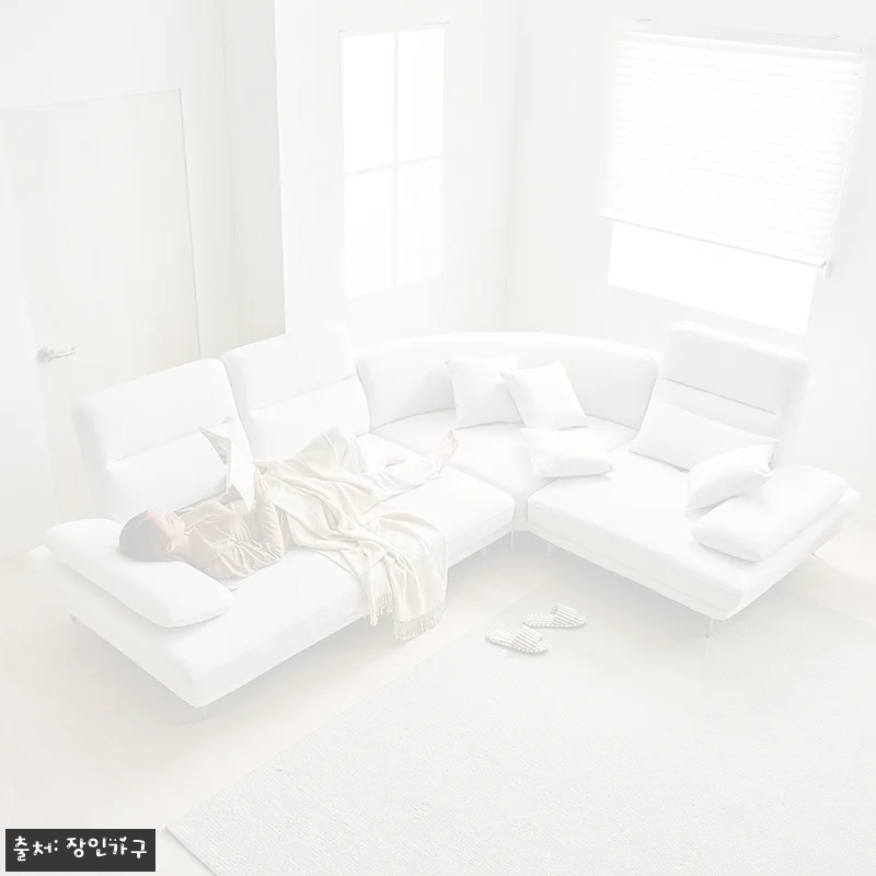 Home 55 장인가구 도이 코너형 스윙소파 5인용, 거실 분위기 확 바꾸는 패브릭 쇼파 구매 전 체크 후기