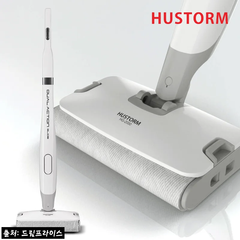 Home 68 휴스톰 글라이드 물걸레청소기 HG-2000, 물분사부터 오토클리닝까지 꼼꼼히 본 이슈템