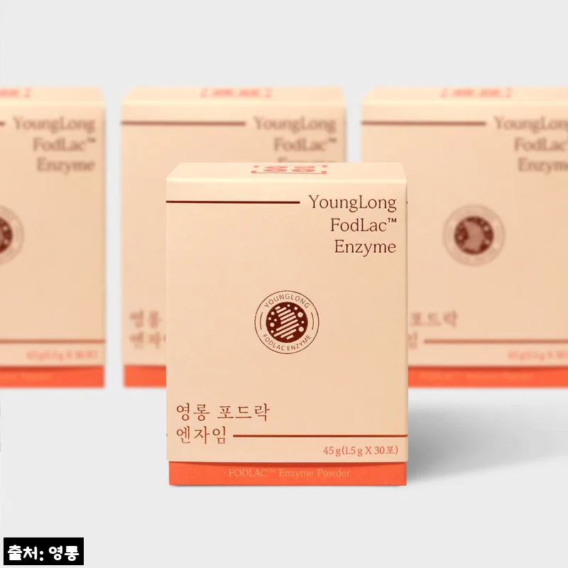 영롱 포드락 엔자임 3+1, 라떼·빵 메뉴 전 식사 준비템으로 눈여겨본 이유