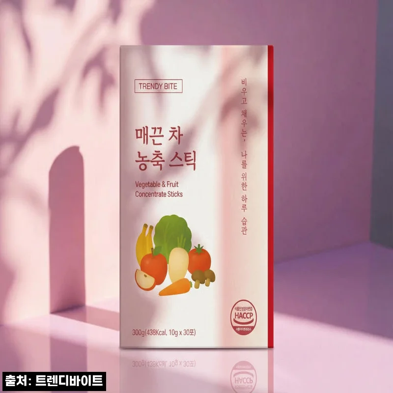 트렌디바이트 매끈차 고밀도 앰플 스틱 4개 구성, 73% 할인 놓치기 아쉬운 이유